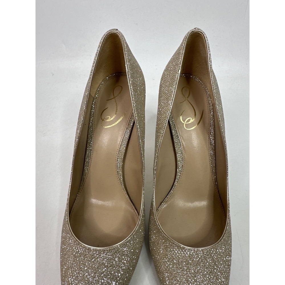 Sam Edelman Pointed Toe Sparkling Pumps - Picture 5 of 8